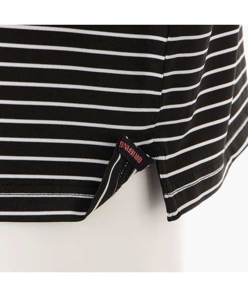BRIEFING(ブリーフィング)の「【ブリーフィングゴルフ】MENS STRIPE HIGH NECK RELAXED FIT/メンズストライプハイネックリラックスドフィット(Tシャツ/カットソー・メンズ・ブルー/ブラック/ネイビー・L/M/XL/S)」の13枚目の写真