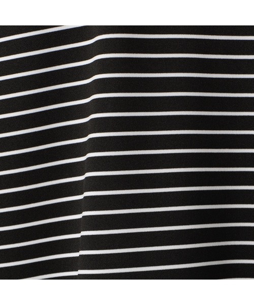 BRIEFING(ブリーフィング)の「【ブリーフィングゴルフ】MENS STRIPE HIGH NECK RELAXED FIT/メンズストライプハイネックリラックスドフィット(Tシャツ/カットソー・メンズ・ブルー/ブラック/ネイビー・L/M/XL/S)」の15枚目の写真