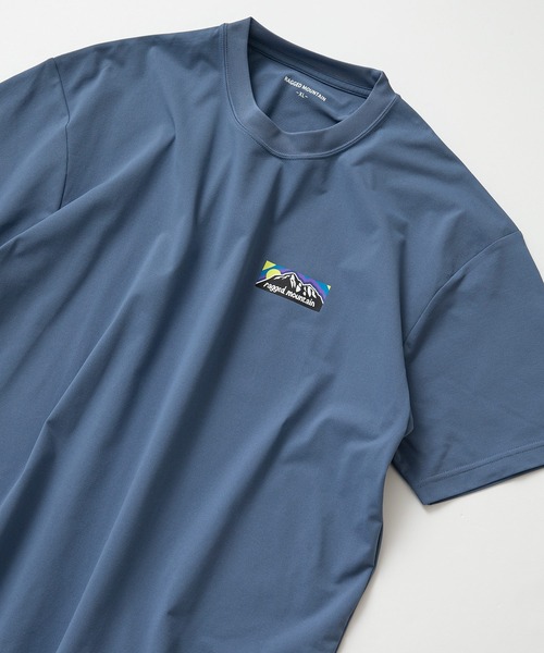 ragged mountain(ラギットマウンテン)の「【RAGGED MOUNTAIN/ラギットマウンテン】 SUTTON ショートスリーブT(Tシャツ/カットソー・メンズ・ホワイト/ブラック/ベージュ/パープル/グレイッシュブルー・MEDIUM/LARGE/X-LARGE)」の4枚目の写真