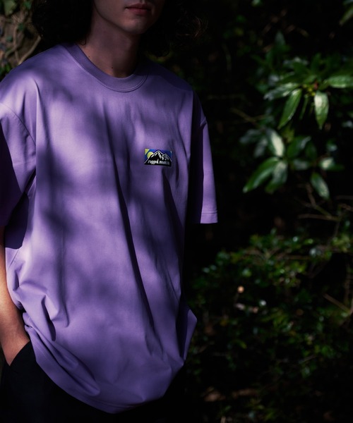 ragged mountain(ラギットマウンテン)の「【RAGGED MOUNTAIN/ラギットマウンテン】 SUTTON ショートスリーブT(Tシャツ/カットソー・メンズ・ホワイト/ブラック/ベージュ/パープル/グレイッシュブルー・MEDIUM/LARGE/X-LARGE)」の7枚目の写真