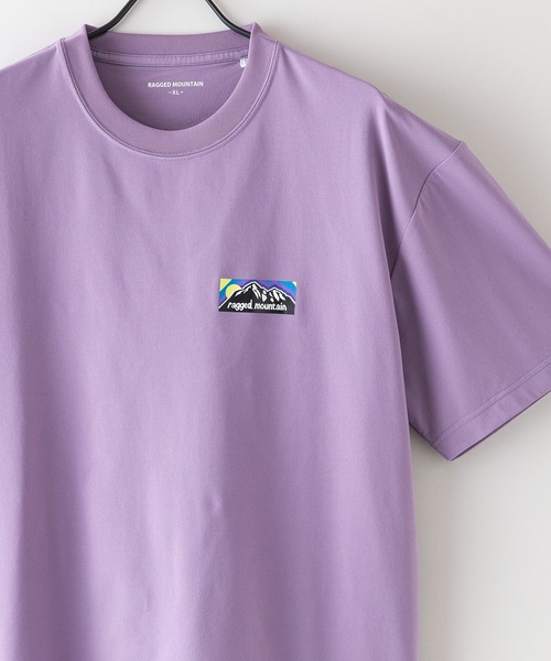 ragged mountain(ラギットマウンテン)の「【RAGGED MOUNTAIN/ラギットマウンテン】 SUTTON ショートスリーブT(Tシャツ/カットソー・メンズ・ホワイト/ブラック/ベージュ/パープル/グレイッシュブルー・MEDIUM/LARGE/X-LARGE)」の15枚目の写真
