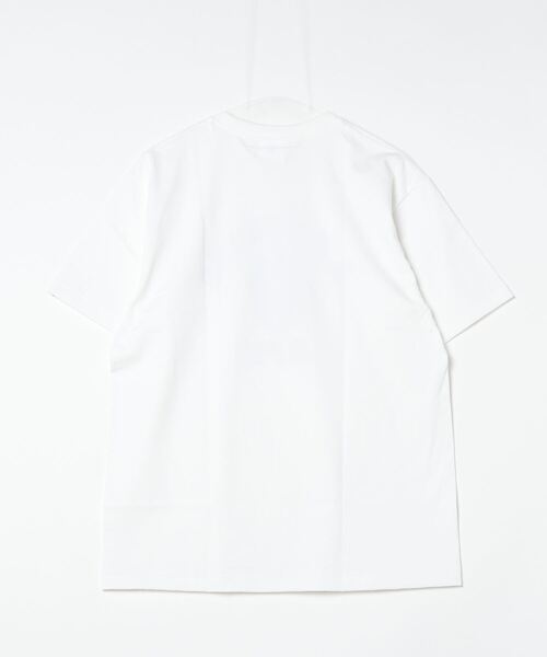 A BATHING APE(アベイシングエイプ)の「COLOR CAMO COLLEGE TEE M(Tシャツ/カットソー・メンズ・ホワイト×パープル/ホワイト×イエロー/ブラック×イエロー/ホワイト×ネイビー/ホワイト×レッド/ブラック×レッド/ブラック×ブルー/ブラック×パープル・MEDIUM/XX-LARGE/LARGE/SMALL/X-LARGE/XXX-LARGE)」の9枚目の写真