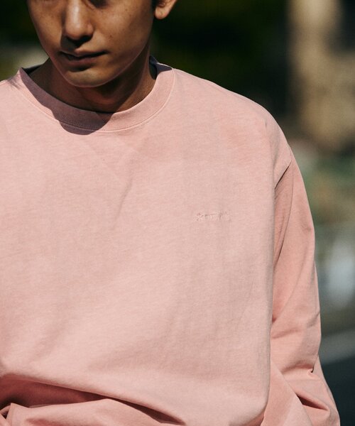 PEAK SNOW ロゴ スウェット ピンク　ジャーナルスタンダード セール】SNOW PEAK × JOURNAL STANDARD / 別注 Pigment Dyed