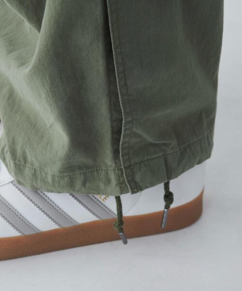THE STANDARD（ザスタンダード）の「WEGO/サイドスリットパラシュートパンツ（カーゴパンツ・メンズ・ホワイト/ブラック/カーキ・LARGE/MEDIUM）」の17枚目の写真