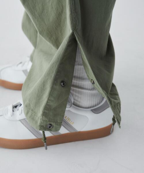 THE STANDARD（ザスタンダード）の「WEGO/サイドスリットパラシュートパンツ（カーゴパンツ・メンズ・ホワイト/ブラック/カーキ・LARGE/MEDIUM）」の18枚目の写真