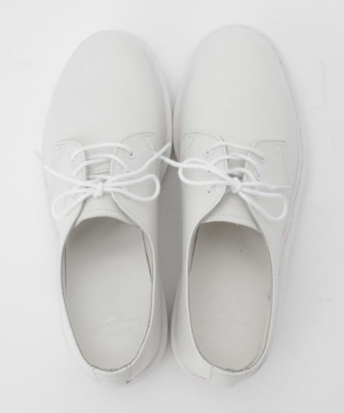 Ray BEAMS（レイビームス）の「【Dr.Martens / CORE 3eye シューズ】（ドレスシューズ・レディース・ホワイト/ブラック・6/4/5/3）」の12枚目の写真