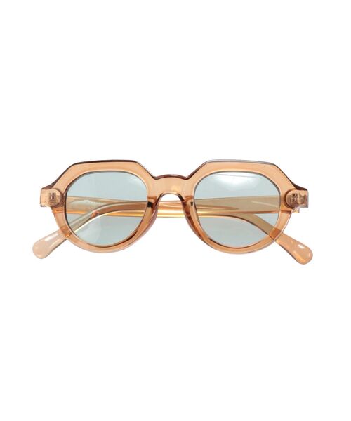 EVRIS（エヴリス）の「WIDE FRAME サングラス（サングラス・レディース・オレンジ/ブラック/ブラウン・FREE）」の3枚目の写真