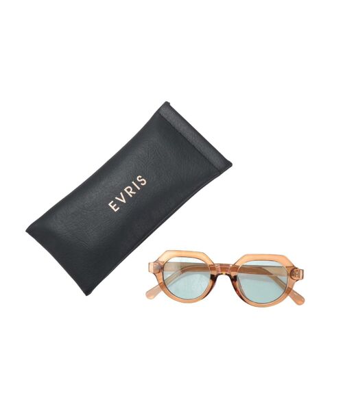 EVRIS（エヴリス）の「WIDE FRAME サングラス（サングラス・レディース・オレンジ/ブラック/ブラウン・FREE）」の11枚目の写真