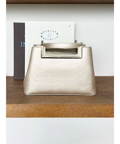 MERCURYDUO（マーキュリーデュオ）の「マルチウェイバイカラーミニBAG（ハンドバッグ・レディース・ピンク/ブラック/オフホワイト/シルバー/ゴールド/アイボリー・FREE）」の7枚目の写真