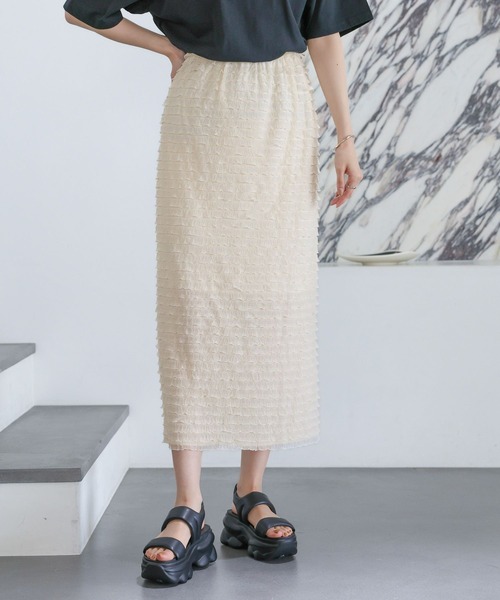 在庫処分PremierCrownCorp製UniversalModel C-4 LEPSIM（レプシィム）の「フリルティアードスカート 108243（スカート