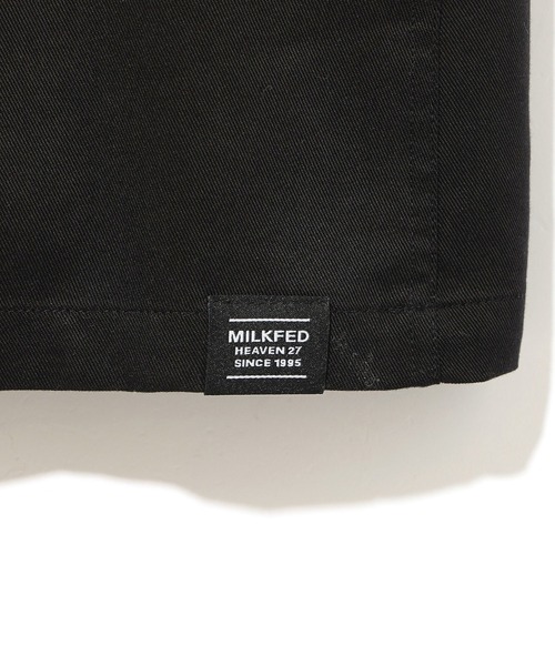 MILKFED.（ミルクフェド）の「TAPE OVERALL DRESS（ワンピース・レディース・オリーブ/ブラック・ONE SIZE）」の5枚目の写真