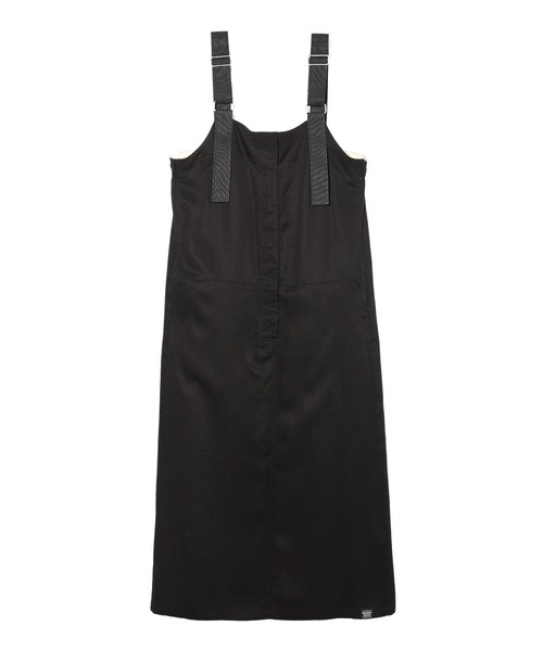 MILKFED.（ミルクフェド）の「TAPE OVERALL DRESS（ワンピース・レディース・オリーブ/ブラック・ONE SIZE）」の3枚目の写真