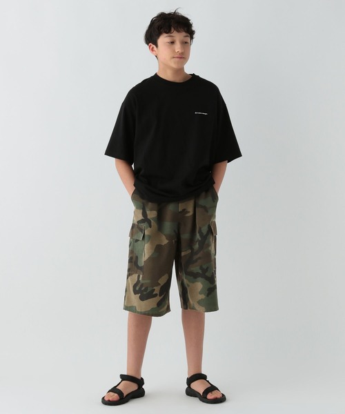GLOBAL WORK（グローバルワーク）の「アソートカーゴショーツ/AND YUA ANY/107970（カーゴパンツ・キッズ・カモフラージュ/ブラック・150cm/160cm）」の8枚目の写真