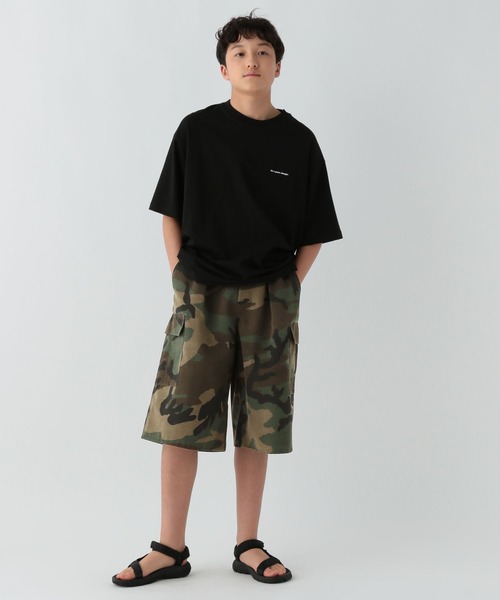 GLOBAL WORK（グローバルワーク）の「アソートカーゴショーツ/AND YUA ANY/107970（カーゴパンツ・キッズ・カモフラージュ/ブラック・150cm/160cm）」の9枚目の写真