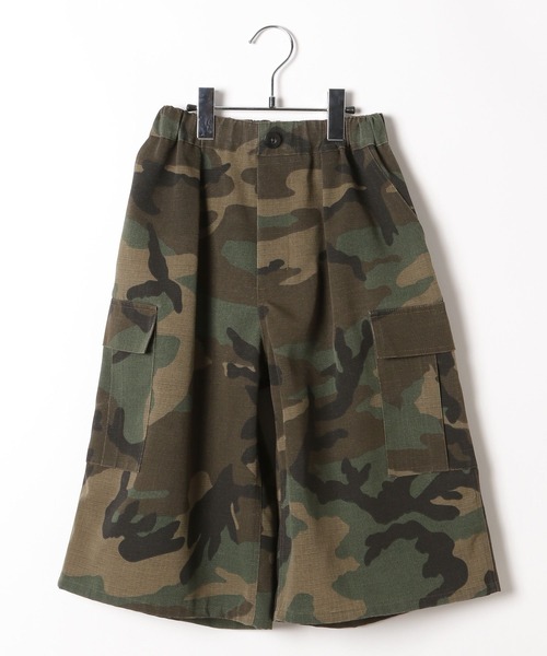 GLOBAL WORK（グローバルワーク）の「アソートカーゴショーツ/AND YUA ANY/107970（カーゴパンツ・キッズ・カモフラージュ/ブラック・150cm/160cm）」の14枚目の写真