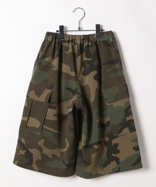 GLOBAL WORK（グローバルワーク）の「アソートカーゴショーツ/AND YUA ANY/107970（カーゴパンツ・キッズ・カモフラージュ/ブラック・150cm/160cm）」の15枚目の写真