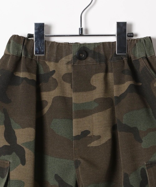 GLOBAL WORK（グローバルワーク）の「アソートカーゴショーツ/AND YUA ANY/107970（カーゴパンツ・キッズ・カモフラージュ/ブラック・150cm/160cm）」の17枚目の写真