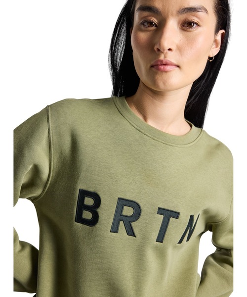 BURTON(バートン)の「BRTN クルーネック スウェットシャツ(スウェット・メンズ・カーキ・S/M/L)」の5枚目の写真