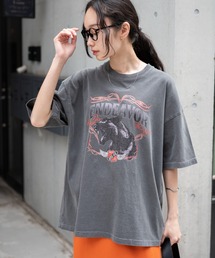 WEGO | WEGO/【24年春夏新作】ピグメントグラフィックT(Tシャツ/カットソー)