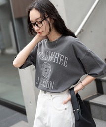 WEGO | WEGO/【24年春夏新作】ピグメントグラフィックT(Tシャツ/カットソー)