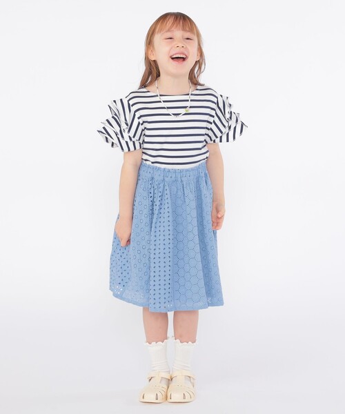 SHIPS（シップス）の「SHIPS KIDS:ガール フリル ソックス（ソックス/靴下・キッズ・ラベンダー/ホワイト/ネイビー・X-SMALL/SMALL/MEDIUM/LARGE）」の14枚目の写真