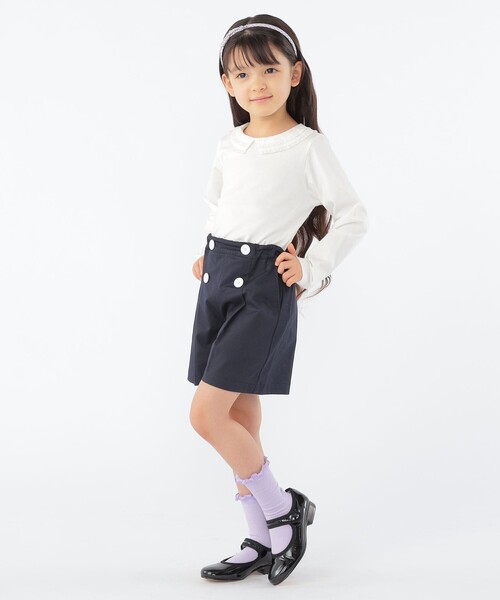 SHIPS（シップス）の「SHIPS KIDS:ガール フリル ソックス（ソックス/靴下・キッズ・ラベンダー/ホワイト/ネイビー・X-SMALL/SMALL/MEDIUM/LARGE）」の16枚目の写真