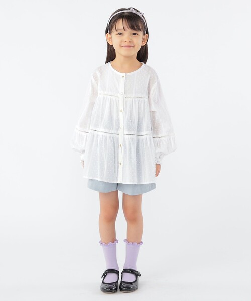 SHIPS（シップス）の「SHIPS KIDS:ガール フリル ソックス（ソックス/靴下・キッズ・ラベンダー/ホワイト/ネイビー・X-SMALL/SMALL/MEDIUM/LARGE）」の18枚目の写真