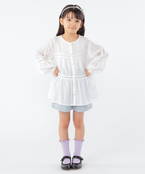SHIPS（シップス）の「SHIPS KIDS:ガール フリル ソックス（ソックス/靴下・キッズ・ラベンダー/ホワイト/ネイビー・X-SMALL/SMALL/MEDIUM/LARGE）」の19枚目の写真