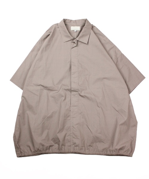 Universal Style Wear(ユニバーサルスタイルウェア)の「Universal Style Wear バルーン プルオーバー シャツ(シャツ/ブラウス・メンズ・ベージュ/ライトグレー/チャコールグレー/ブラック・MEDIUM/LARGE/X-LARGE)」の13枚目の写真