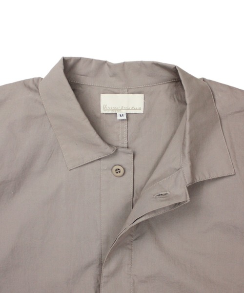 Universal Style Wear(ユニバーサルスタイルウェア)の「Universal Style Wear バルーン プルオーバー シャツ(シャツ/ブラウス・メンズ・ベージュ/ライトグレー/チャコールグレー/ブラック・MEDIUM/LARGE/X-LARGE)」の15枚目の写真