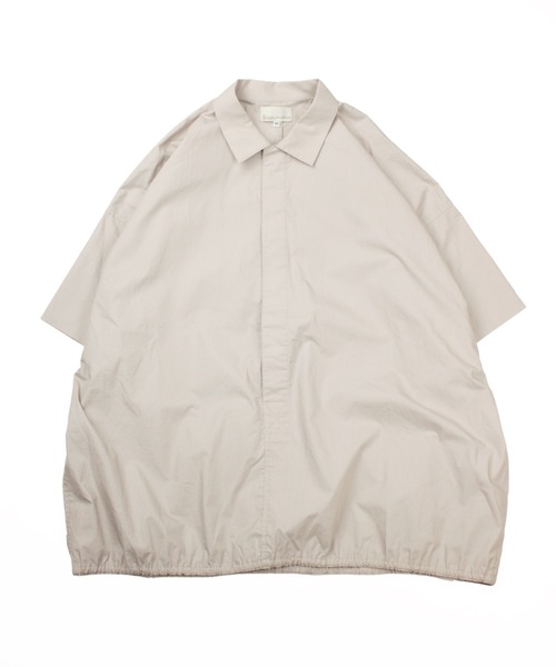 Universal Style Wear(ユニバーサルスタイルウェア)の「Universal Style Wear バルーン プルオーバー シャツ(シャツ/ブラウス・メンズ・ベージュ/ライトグレー/チャコールグレー/ブラック・MEDIUM/LARGE/X-LARGE)」の19枚目の写真