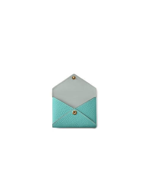 ボナベンチュラ　エンベロープカードケース　名刺入れ　エトープ ボナベンチュラのエンベロープ カードケース シュリンクレザーの