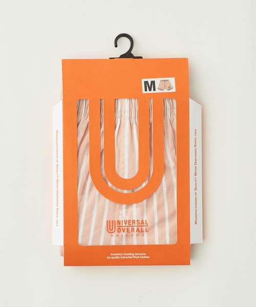 UNIVERSAL OVERALL(ユニバーサルオーバーオール)の「【UNIVERSAL OVERALL】WORK TRUNKS UOT-001(トランクス・メンズ・ピンク/ブラック/グレー/ブルー・XL/L/M)」の6枚目の写真