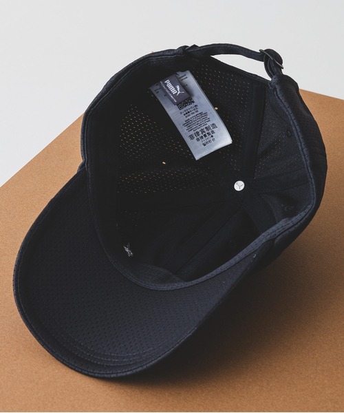 PUMA(プーマ)の「【PUMA/プーマ】ワンポイントメッシュキャップ(キャップ・メンズ・ネイビー/ブラック・FREE)」の12枚目の写真