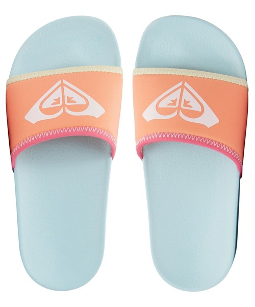 ROXY（ロキシー）の「RG SLIPPY NEO/ロキシーキッズシャワサン(シャワーサンダル）（サンダル・キッズ・ミント・22cm/20cm/18cm）」の2枚目の写真