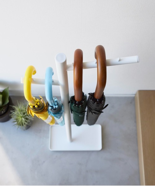 BIRTHDAY BAR（バースデイバー）の「tower ハンギング傘立て（収納グッズ・レディース・ホワイト・フリー）」の4枚目の写真