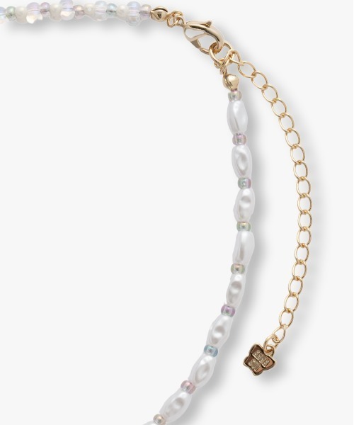 ANNA SUI(アナスイ)の「ティアレ 薔薇 モチーフ ネックレス(ネックレス・レディース・ホワイト・FREE)」の6枚目の写真