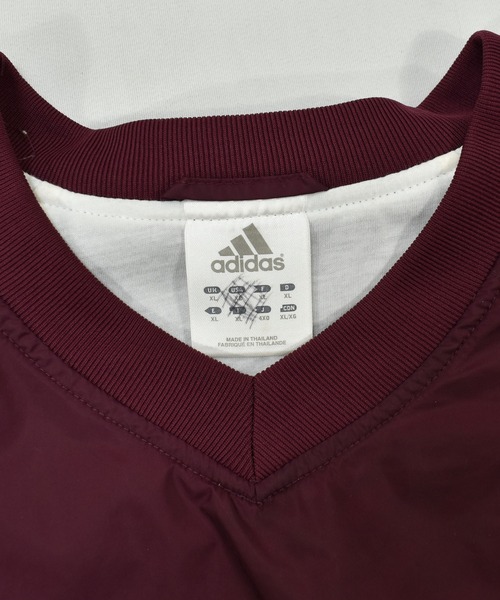 adidas（アディダス）の「【ヴィンテージ古着】adidas/アディダス パフォーマンスロゴ プルオーバーナイロンジャケット（ナイロンジャケット・メンズ・バーガンディー・X-LARGE）」の7枚目の写真