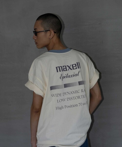 maxell Tシャツ ビートボム | maxell（マクセル）カセットテープ 80sロゴ