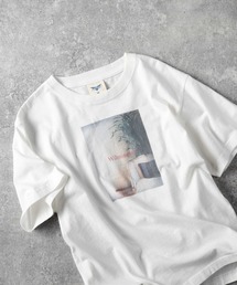 Right-on | フォトプリント半袖Ｔシャツ(Tシャツ/カットソー)