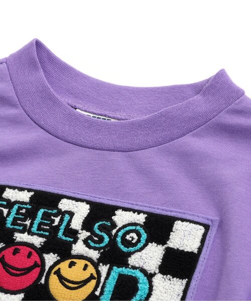 BREEZE(ブリーズ)の「【リンク】ロゴサガラワッペン背中あきワンピース(ワンピース・キッズ・イエロー/パープル/ピンク・140/130/120/110/100/90/80)」の22枚目の写真