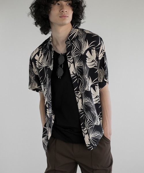 aimoha(アイモハ)の「aimoha menTROPICAL SERENITY ALOHA SHIRT(シャツ/ブラウス・メンズ・ブラック/ライトグレー/ネイビー・XX-LARGE/XXX-LARGE)」の13枚目の写真