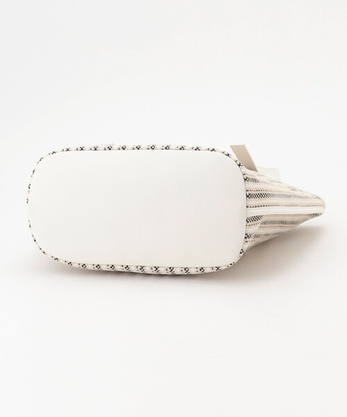 ANY SIS（エニィスィス）の「ストライプカラー かごバッグ（かごバッグ・レディース・オレンジ系1/アイボリー系1・F）」の11枚目の写真