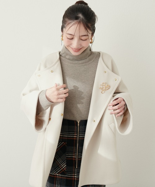 ウールラップコート ナルシス 