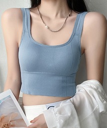 STYLEBLOCK（スタイルブロック）の「パッド付きリブブラトップ（ブラジャー）」