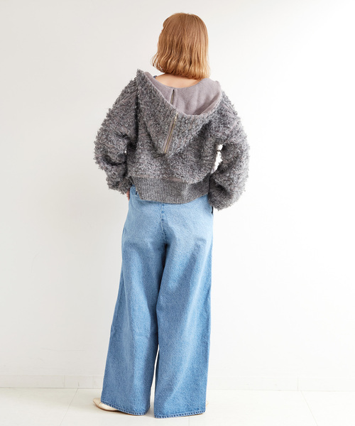 B.C STOCK(ベーセーストック)の「Gleamy/グリーミー ベロアタンクトップ(タンクトップ・レディース・ブラウン/ブルー/イエロー/パープル/ピンク系その他・FREE)」の14枚目の写真