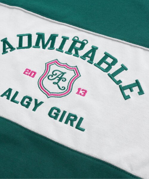 algy（アルジー）の「【接触冷感】ラメラインバイカラーワンピ（ワンピース・キッズ・グリーン/ライトグレー/ブラック・XX-SMALL/X-SMALL/MEDIUM/SMALL）」の16枚目の写真