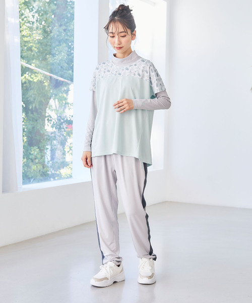 HEAD（ヘッド）の「《UV対策・吸汗速乾・ストレッチ》サイドラインレギュラーフィットパンツ【HEAD/ヘッド】（その他パンツ・レディース・ブラック/チャコールグレー/グレー/ピンク・LL/M/L）」の16枚目の写真
