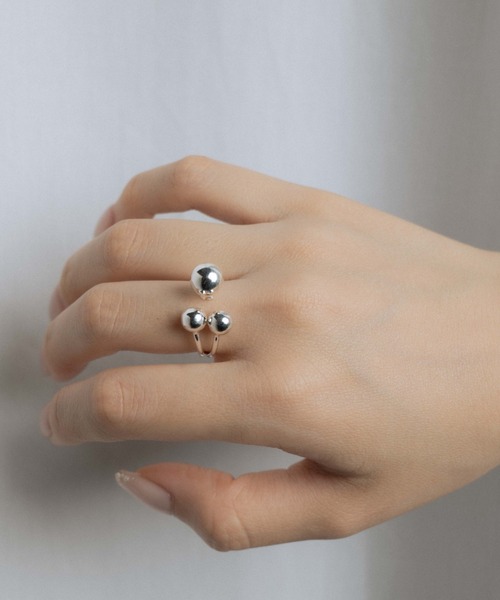 aura/オーラ] 3BALL シルバーリング（リング）｜Aura（アウラ）の
