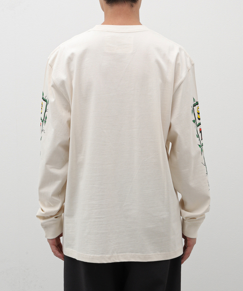 Story mfg.（ストーリーエムエフジー）の「STORY MFG GRATEFUL TEE LS SSS24TSGRACOTDYE（Tシャツ/カットソー・メンズ・ホワイト・LARGE/MEDIUM/SMALL）」の6枚目の写真